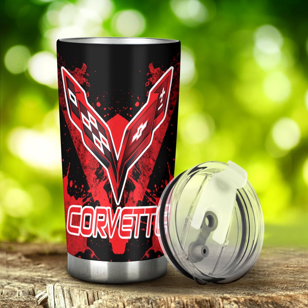 Corvette C7 Tumbler Blue