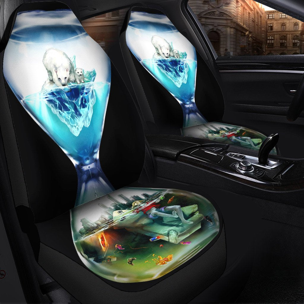 The Witcher Badass Car Seat Cover ( Set of 2)