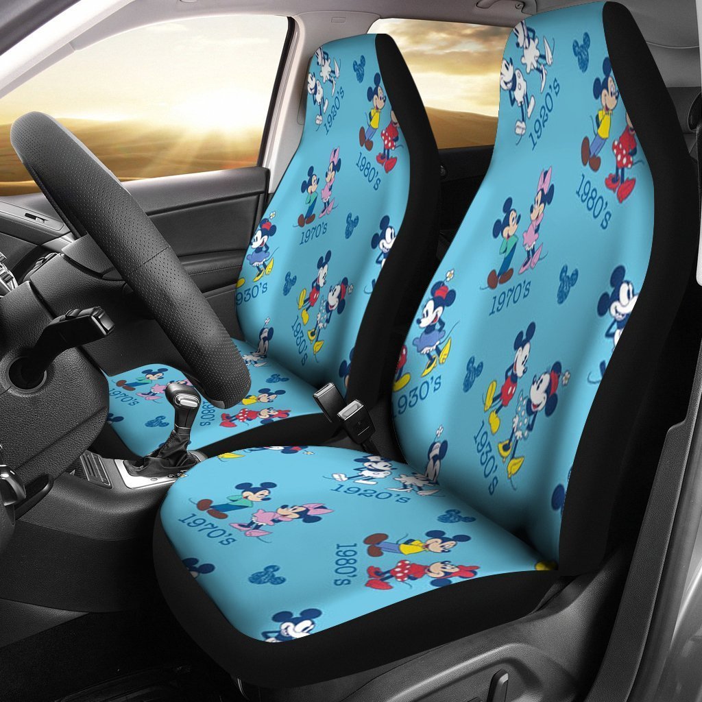 Dragoy Colors Art Car Seat Cover ( Set of 2)
