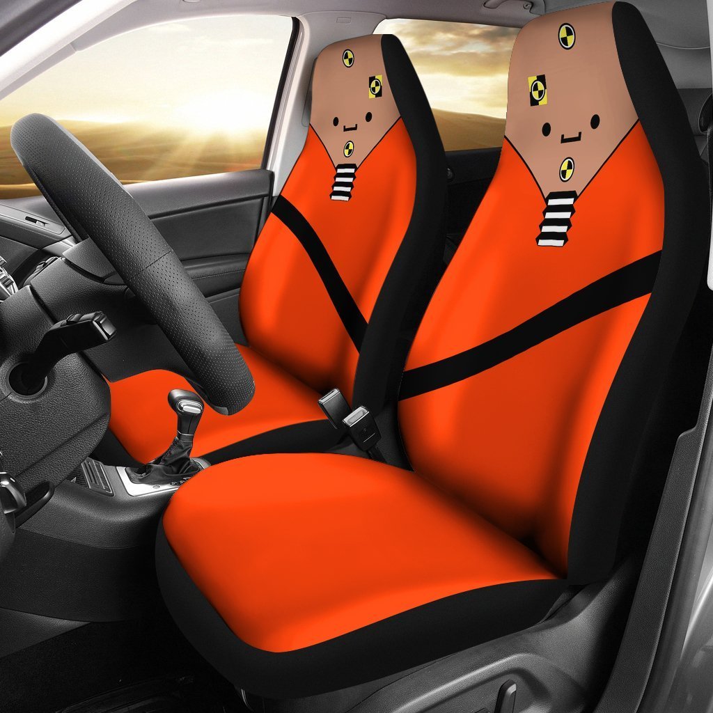 Cartoon Ariel And Flounder Car Seat Cover ( Set of 2)