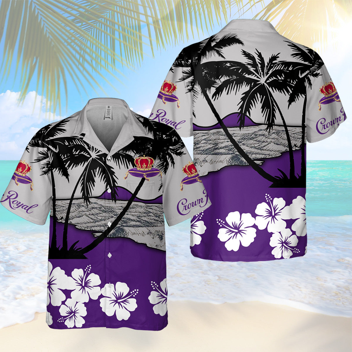 Crown Royal Fine De Luxe Hawaiian Shirt