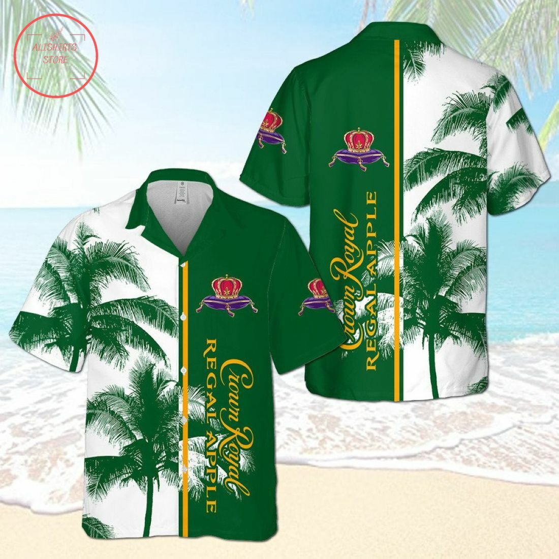 Kawasaki Ninja Zx-10r Racing Team Hawaiian Shirt