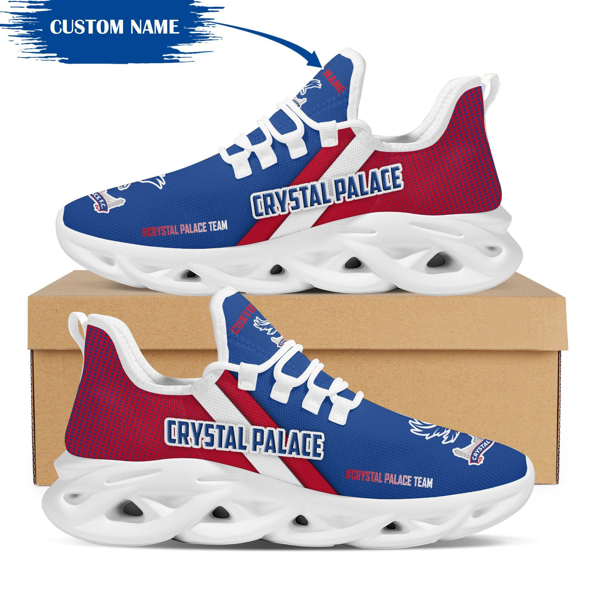 New York Giants Custom Personalized Max Soul Sneakers Shoes