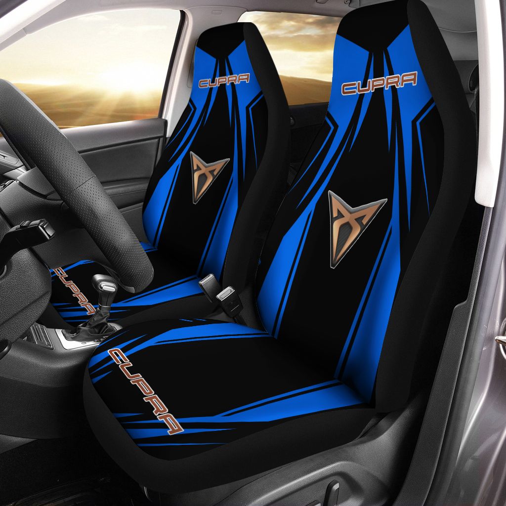 Dodge Ram Lph Car Seat Cover (Set Of 2) Ver 6 (White)