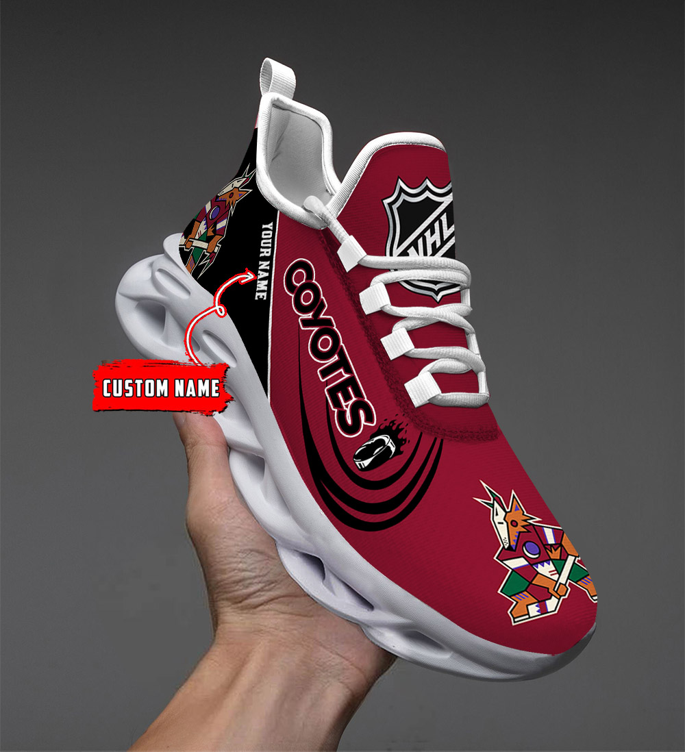 1 Custom Name   Los Angeles Rams   PERSONALIZED MAX SOUL SHOES T4