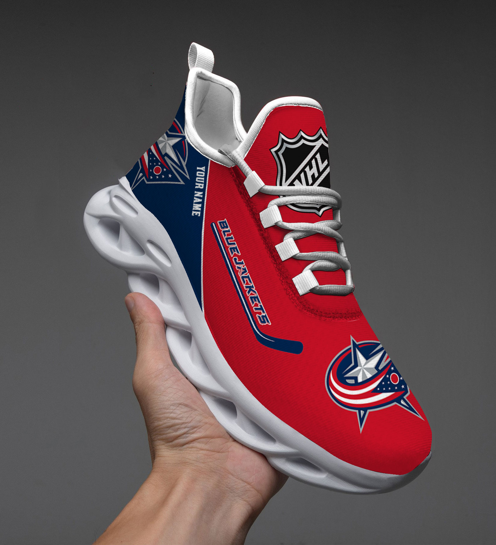 Custom Name  Minnesota Wild PERSONALIZED MAX SOUL SHOES DS006  NEW 2022 M1