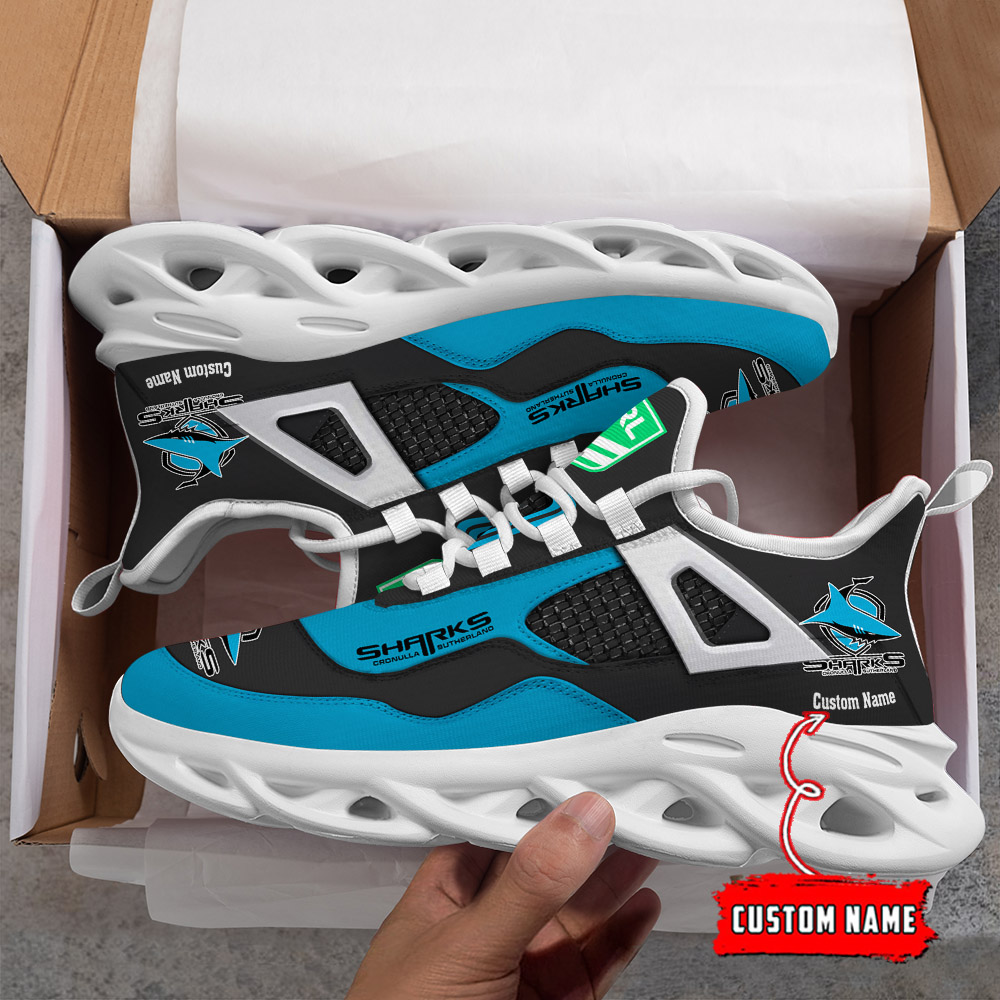 Custom Name   New York Mets PERSONALIZED MAX SOUL SHOES  DS005
