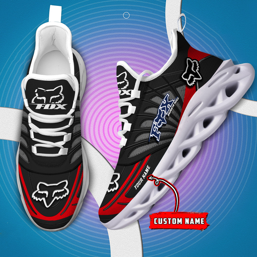 Custom Name  Fox Racing Red  MAX SOUL SHOES  DS001