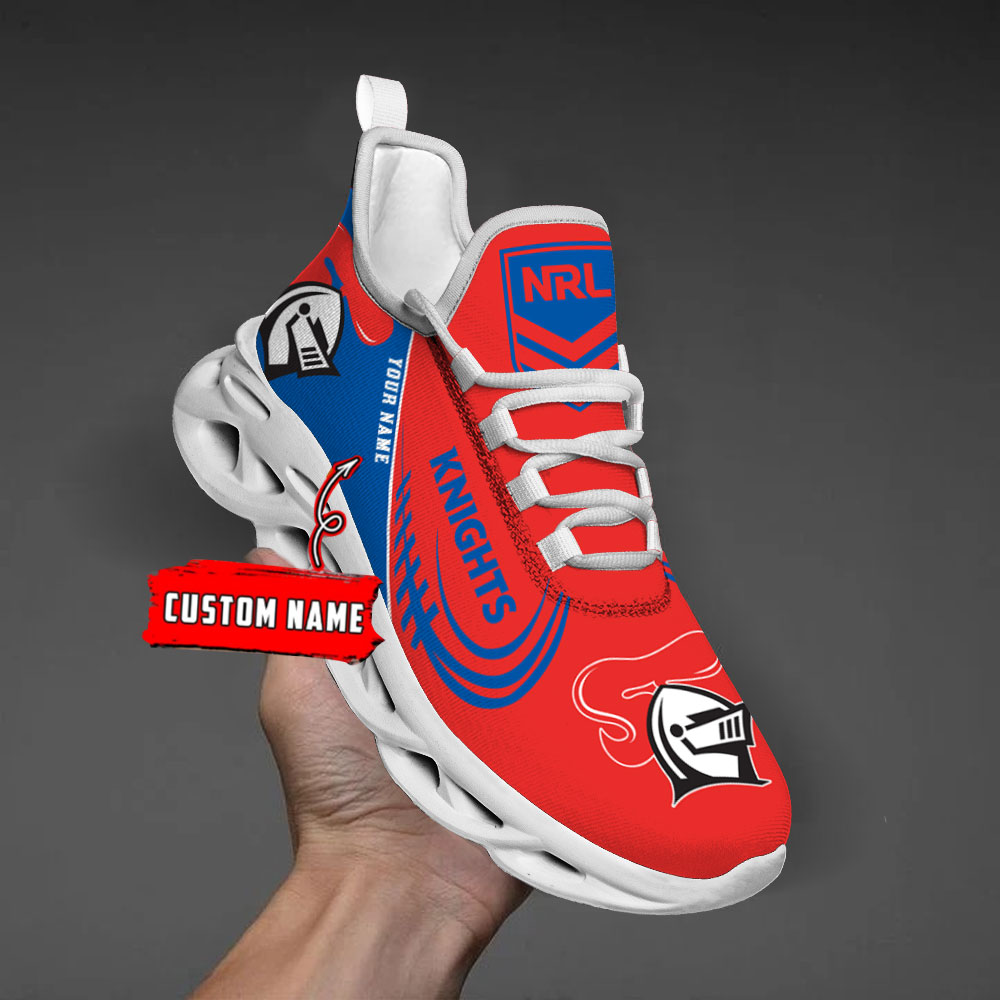 Custom Name  Wests Tigers PERSONALIZED MAX SOUL SHOES  DS006