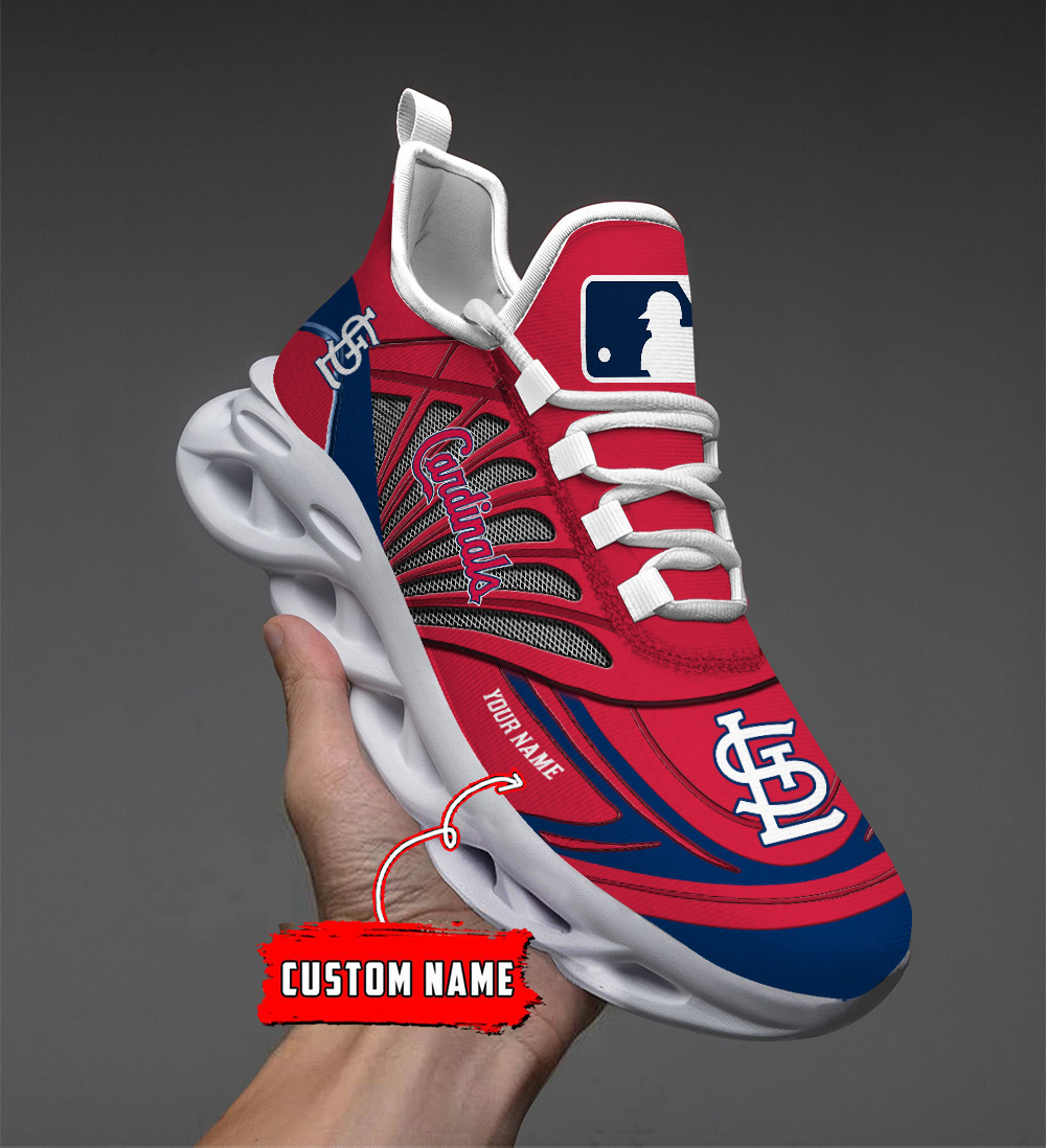 Custom Name   New York Mets PERSONALIZED MAX SOUL SHOES  DS005