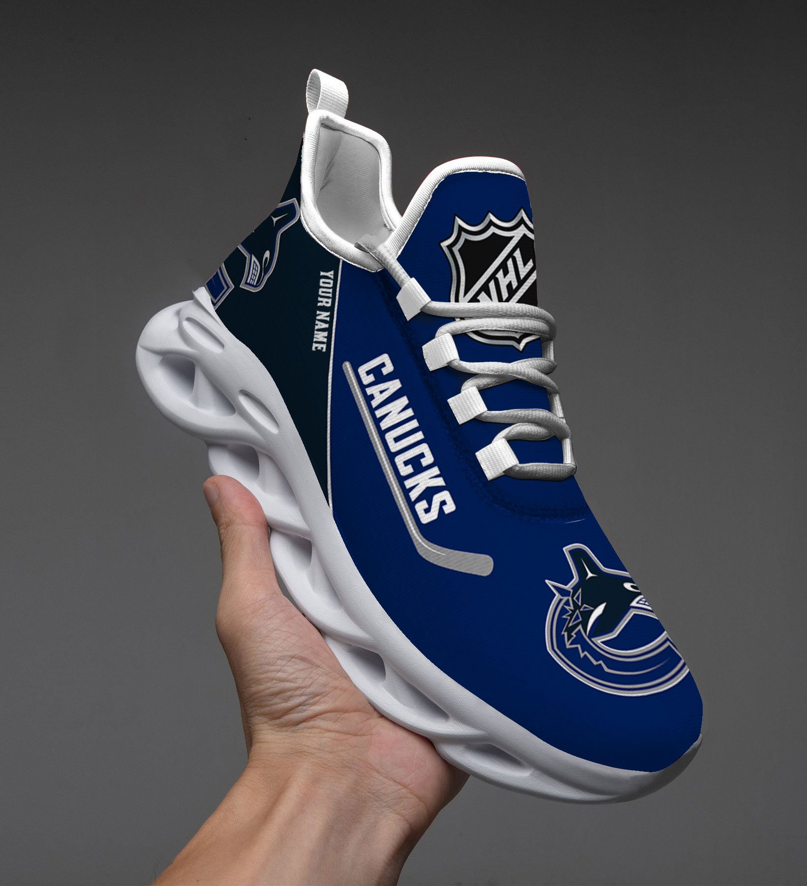 Custom Name  Los Angeles Kings PERSONALIZED MAX SOUL SHOES DS006  NEW 2022 M1