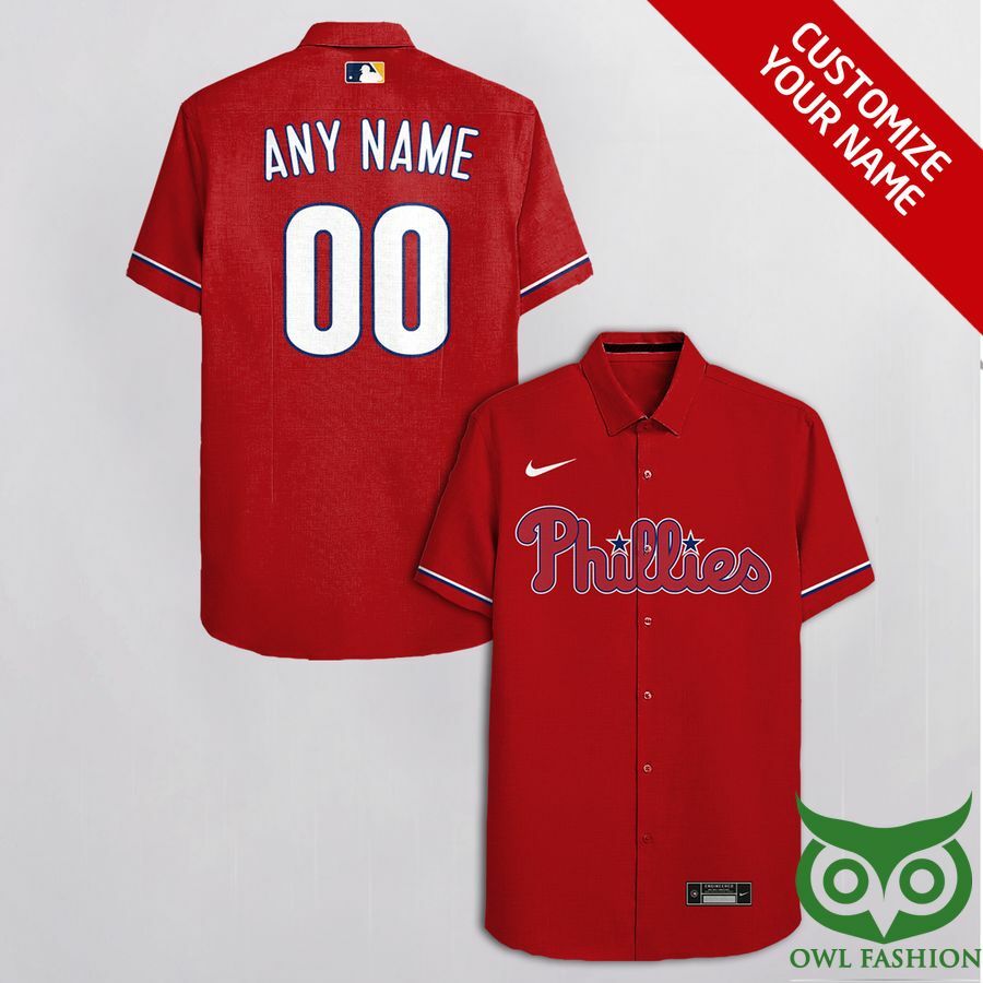 Customized Tampa Bay Rays White With Dark Blue Hawaiian Shirt