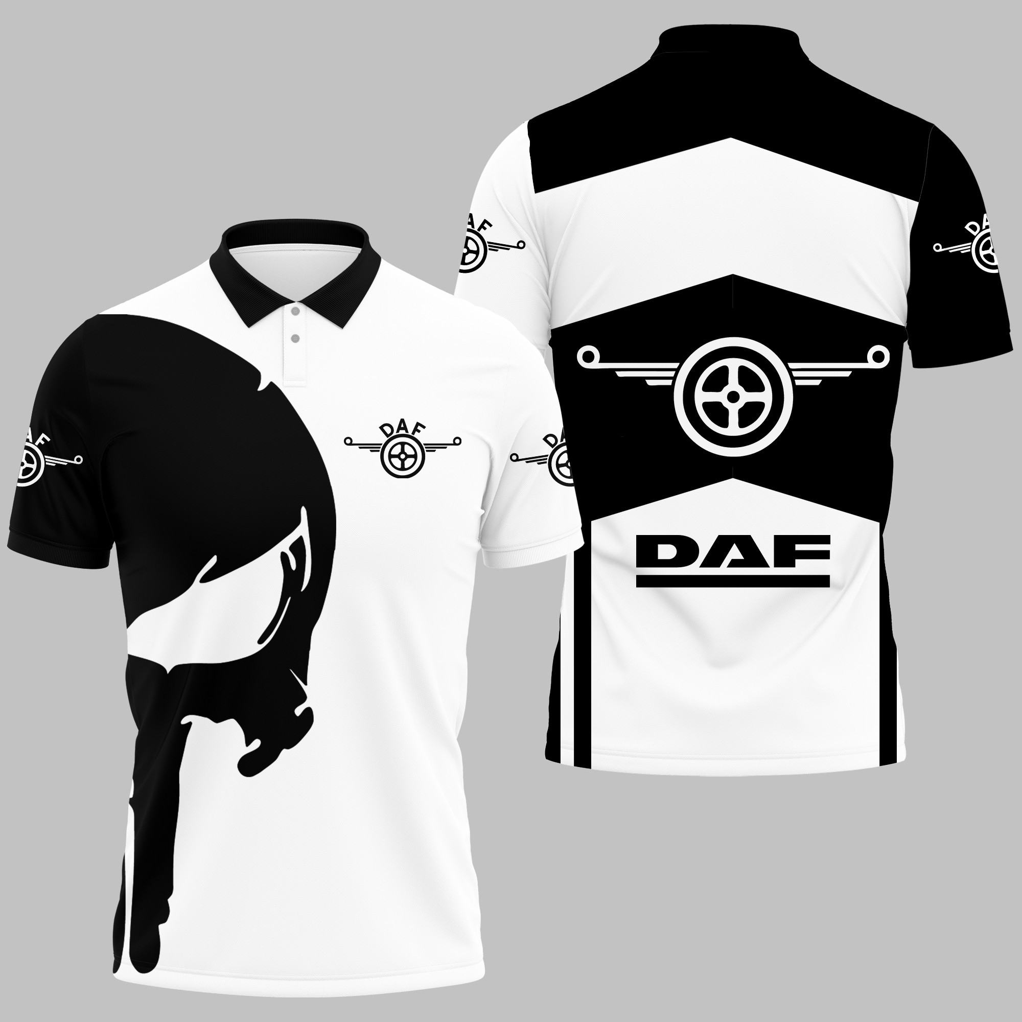 DAF TRUCKS POLO SHIRT V11