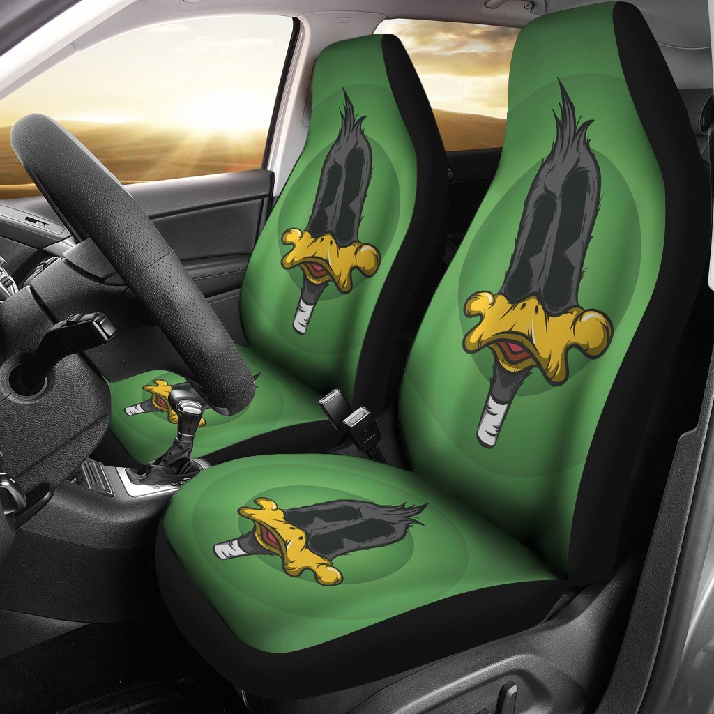 Stitch Love Cartoon Car Seat Cover ( Set of 2)