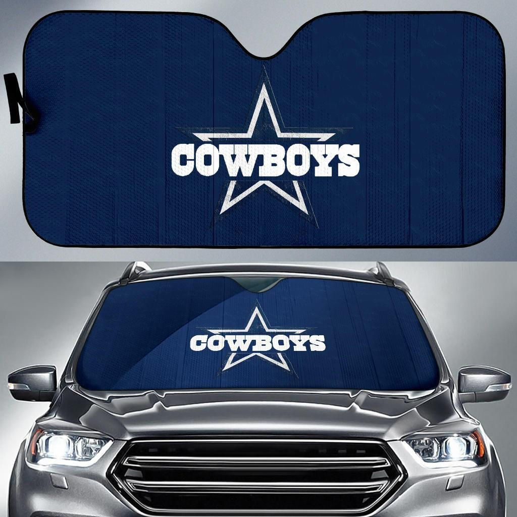 Dallas Cowboys Logo Blue Car Sun Shades Amazing Gift H053020 