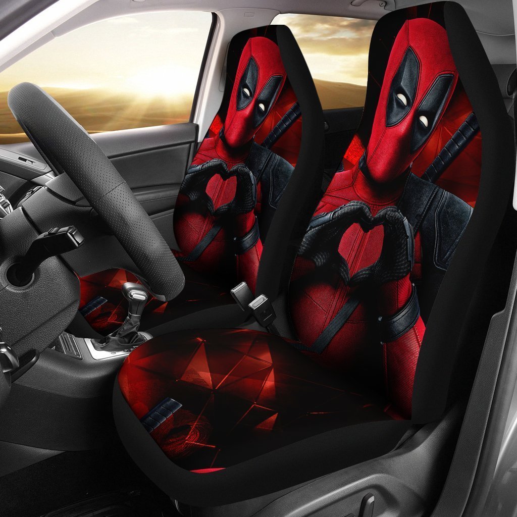 Stitch Glass Lilo Car Seat Cover ( Set of 2)