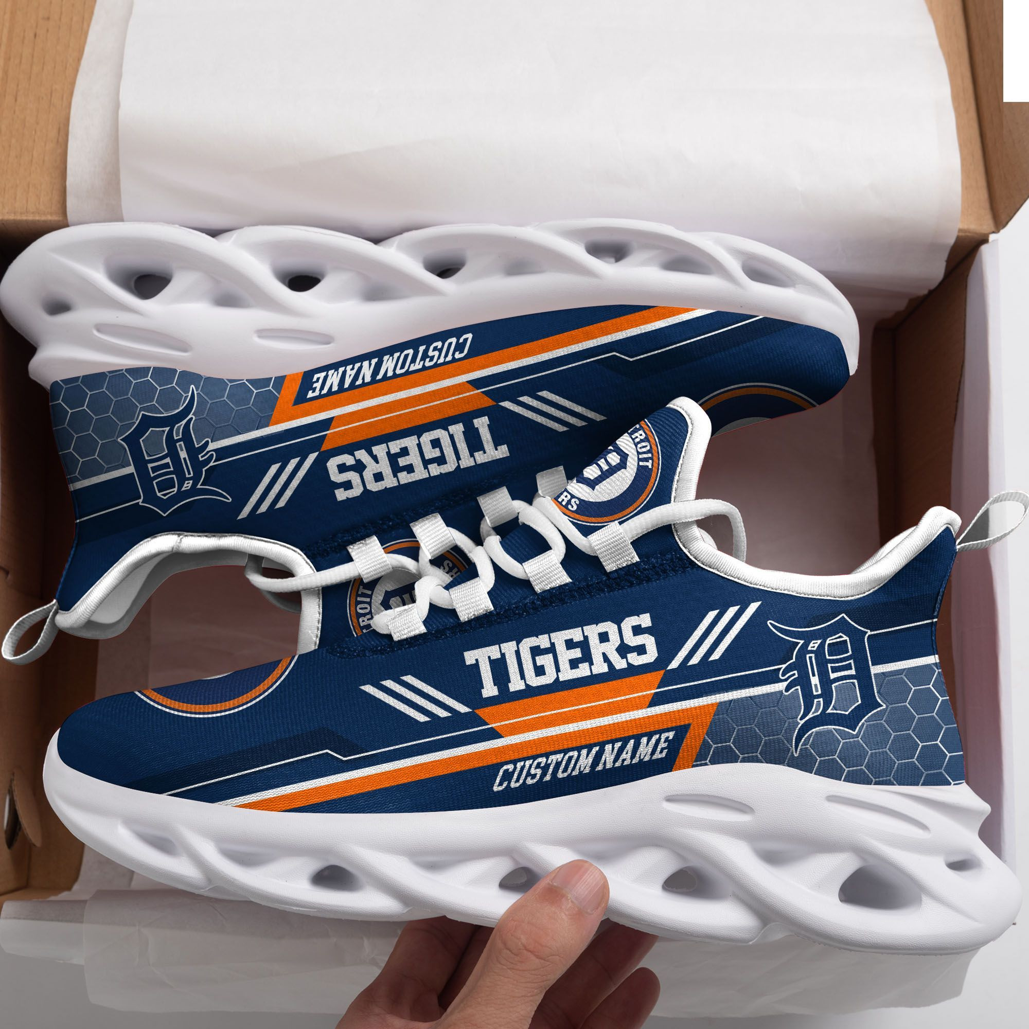 Florida Atlantic Owls Custom Personalized Max Soul Sneakers Shoes