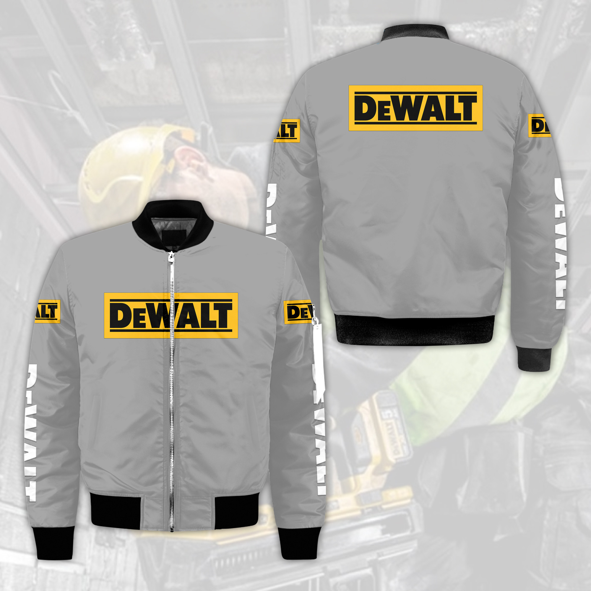 Dewalt 3D Ugly Shirt-Wool Material