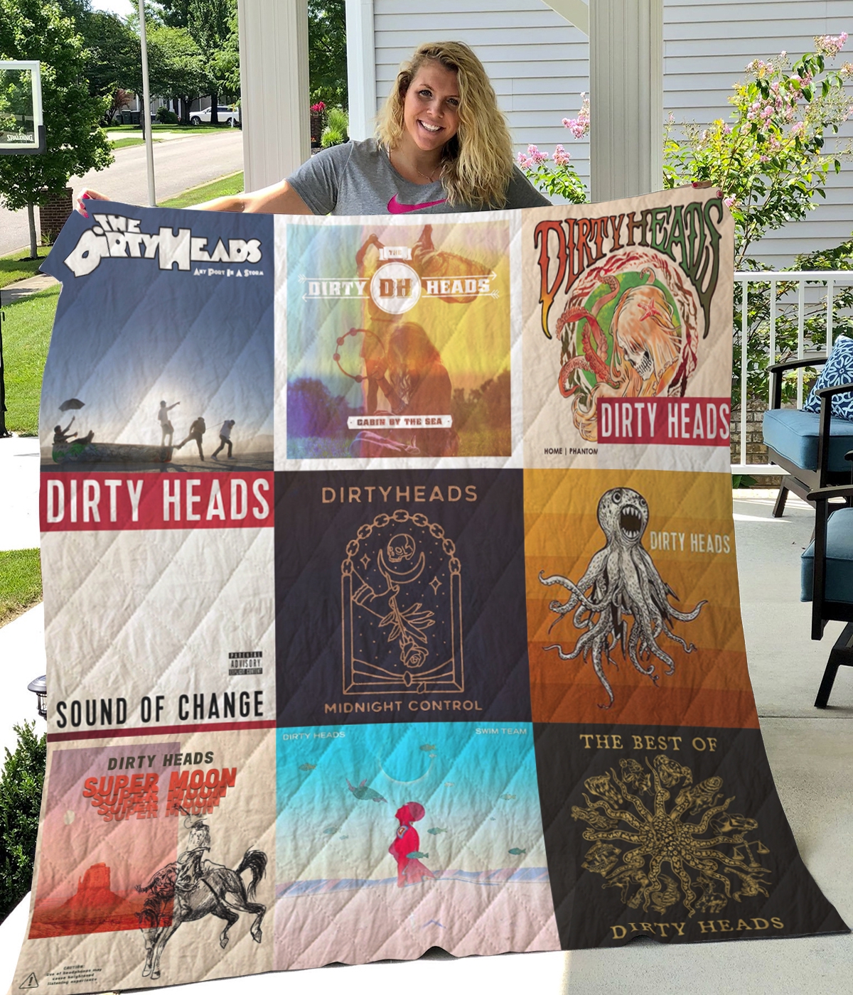 Bl – Alabama Crimson Tide Quilt Blanket