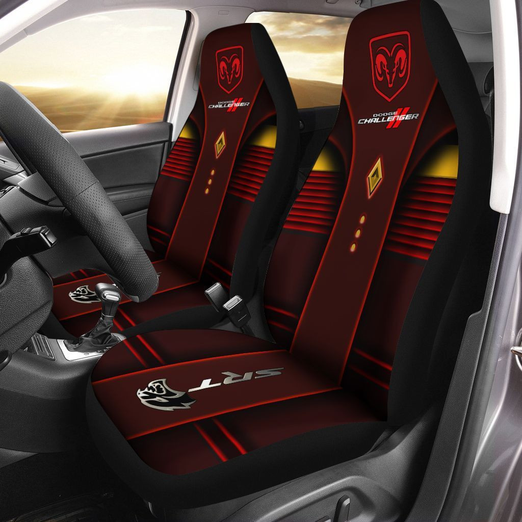 Mercedes Benz AMG  Car Seat Cover (Set of 2) Ver 1 (Yellow)