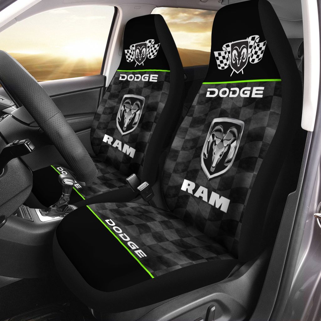 Chevrolet Corvette Nct-Ha Car Seat Cover (Set Of 2) Ver 9 (Yellow)
