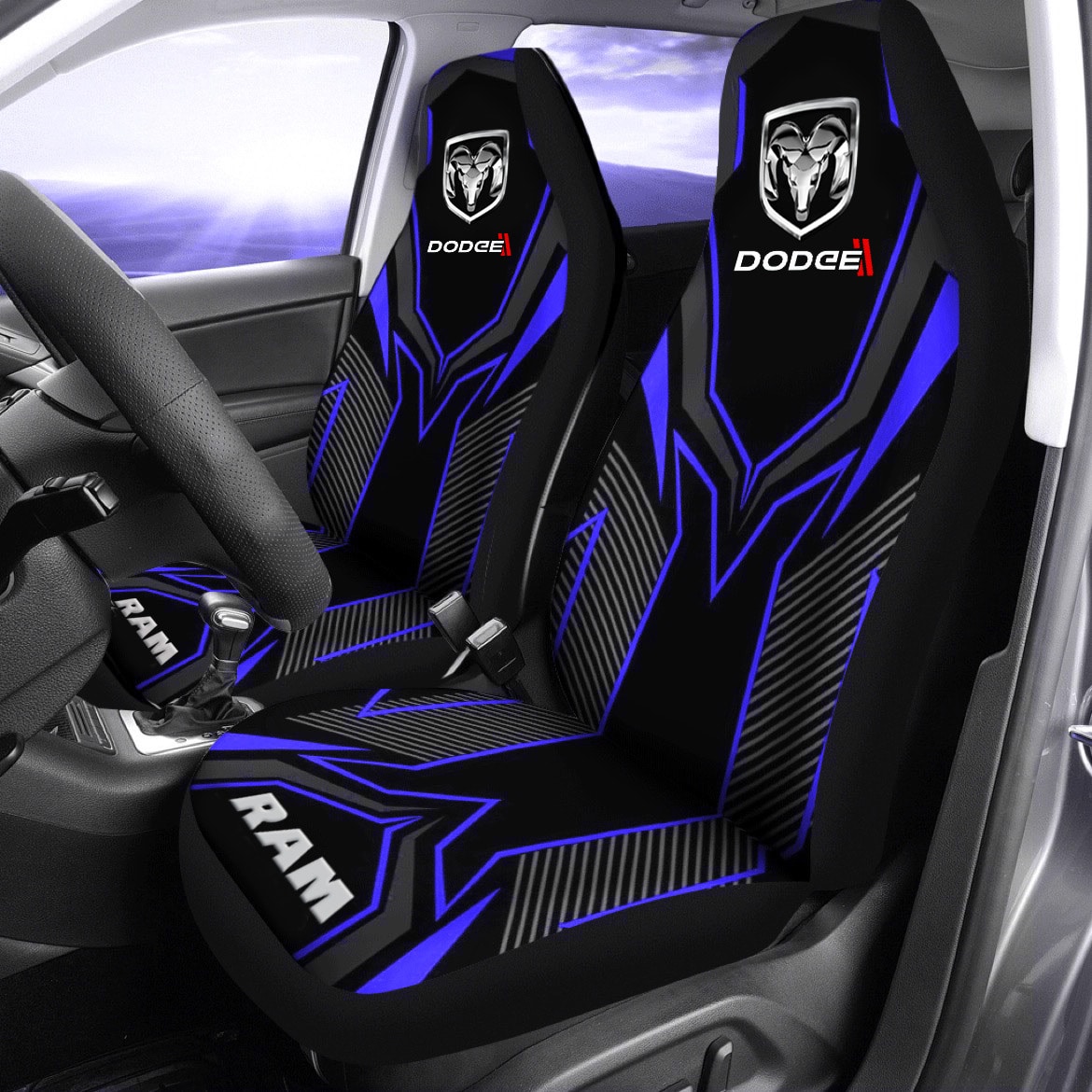 RAM CAR SEAT COVER ( SET OF 2 )