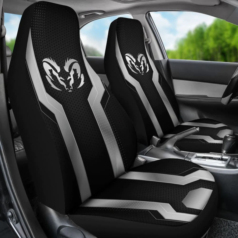 Ford F150 TDV Car Seat Cover (Set of 2) Ver 2 (Red)