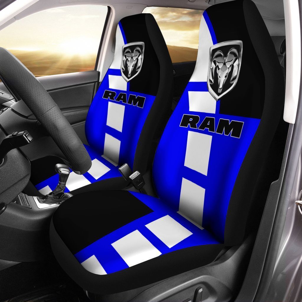 Cupra Ttt-Lt Car Seat Cover (Set Of 2) Ver 1 (Blue)