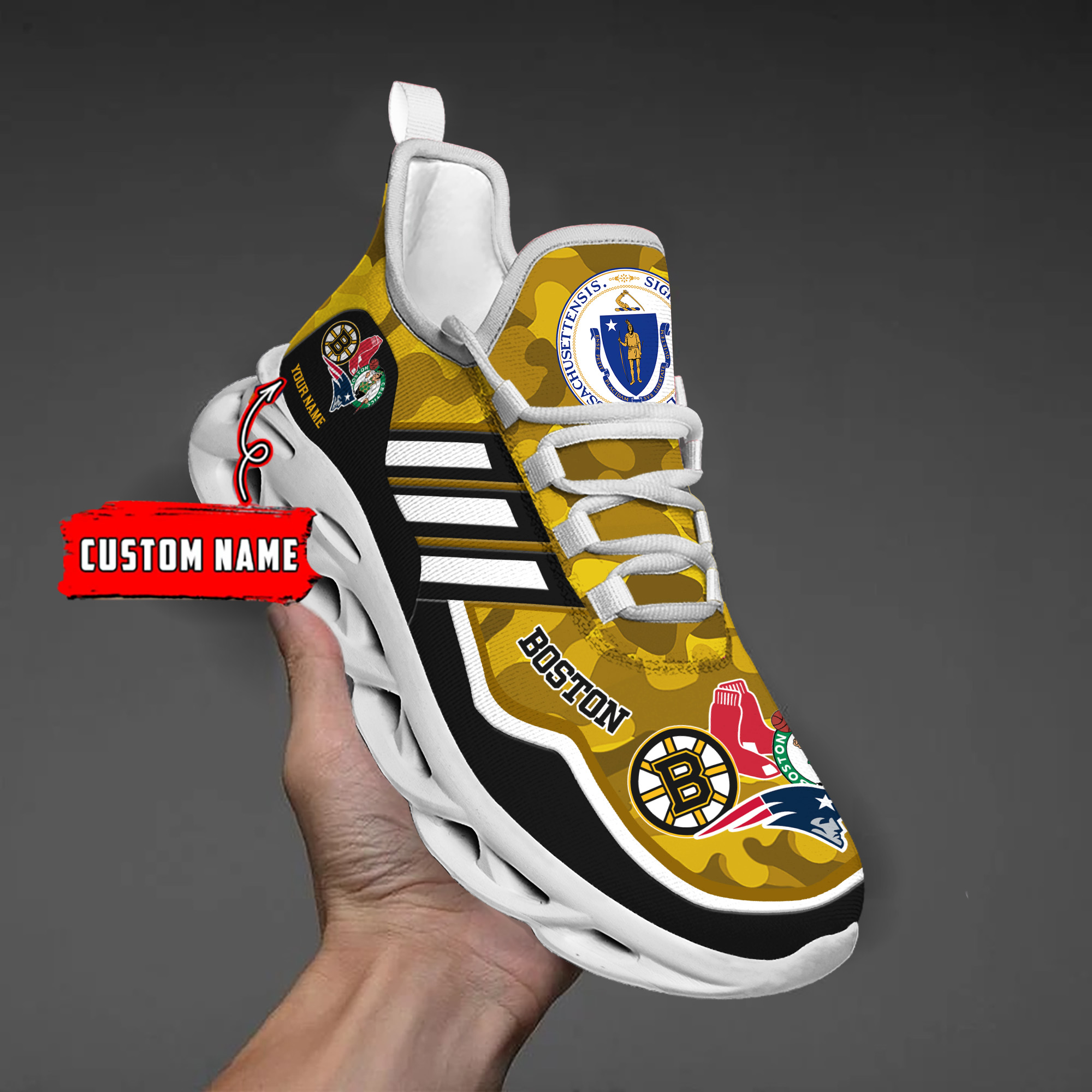 Custom Name   San Francisco Giants PERSONALIZED MAX SOUL SHOES  DS005