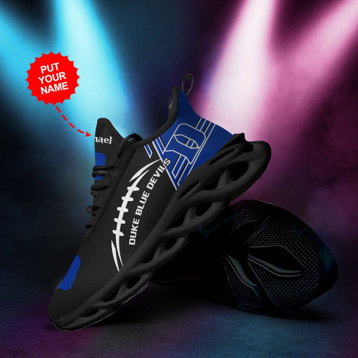 BYU Cougars Custom Personalized Max Soul Sneakers Shoes