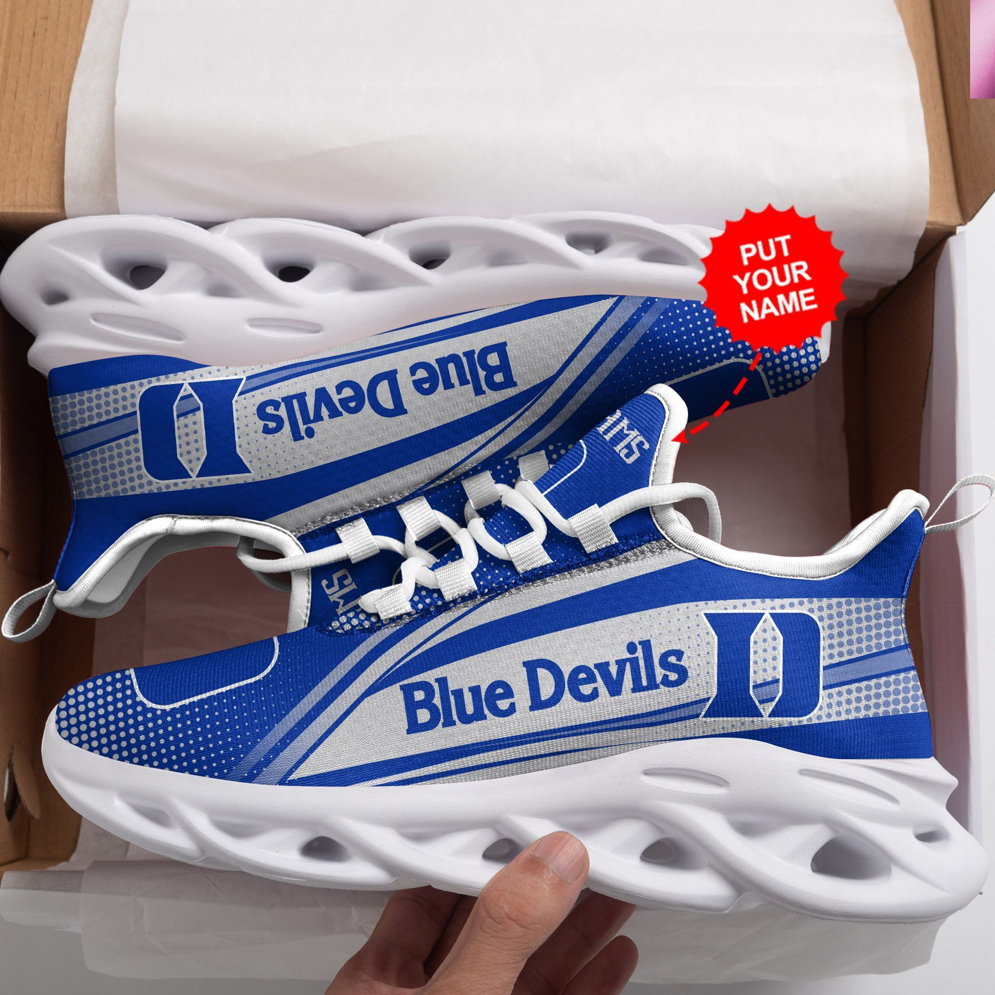 New Orleans Saints Custom Personalized With Name Max Soul Sneakers Shoes