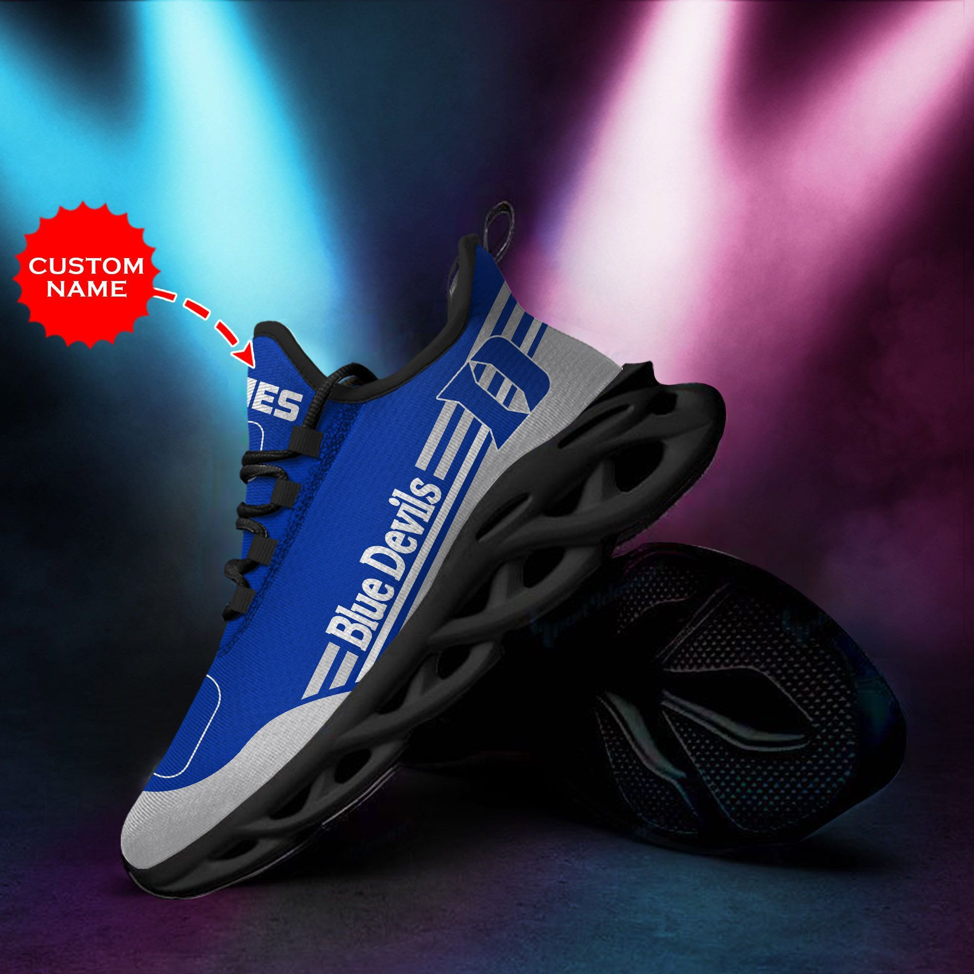 Miami Marlins Mascot Custom Name Personalized Max Soul Sneakers