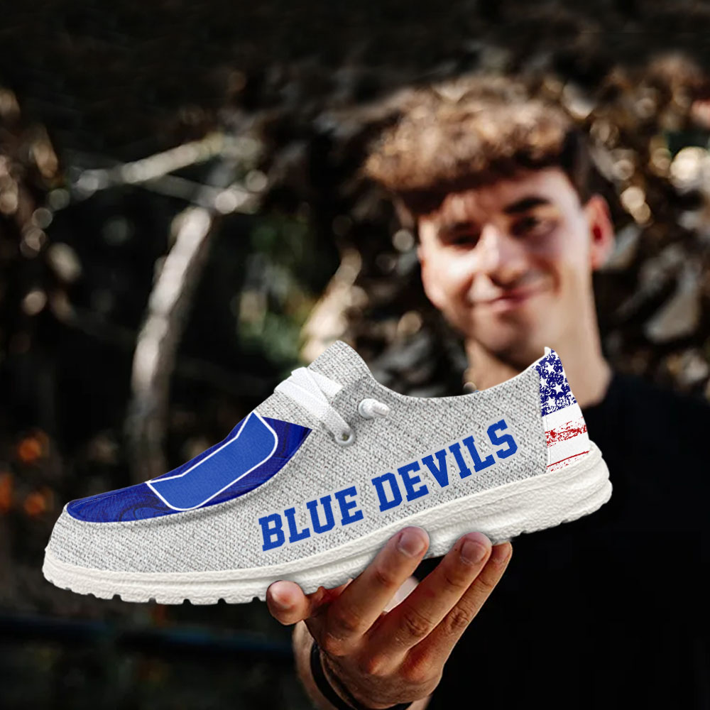 Notre Dame Fighting Irish Personalized Hey Dude Sports Shoes - Custom Name Design