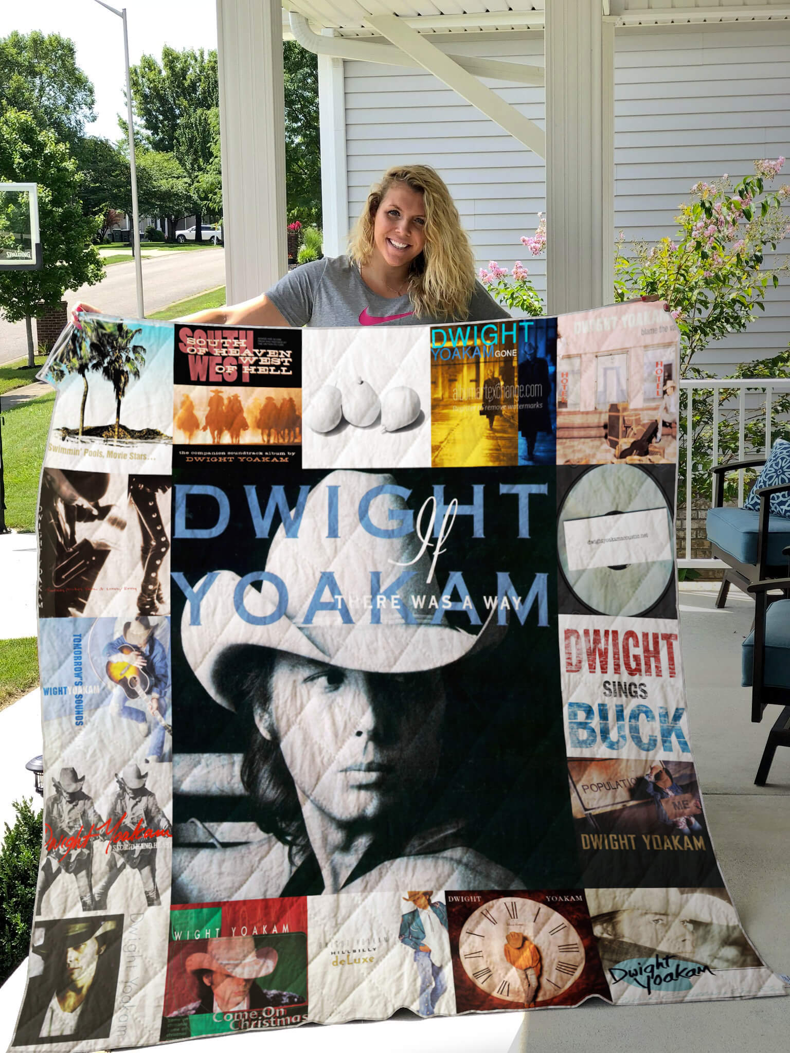 Janet Jackson Albums Quilt Blanket 02