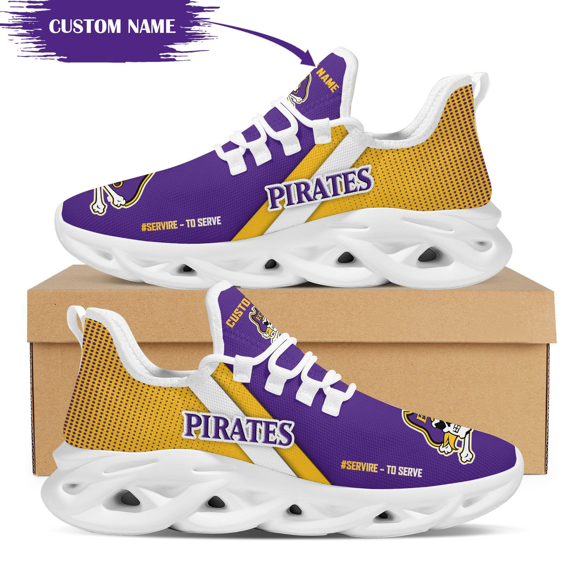 Auburn Tigers Max Soul Sneakers Shoes