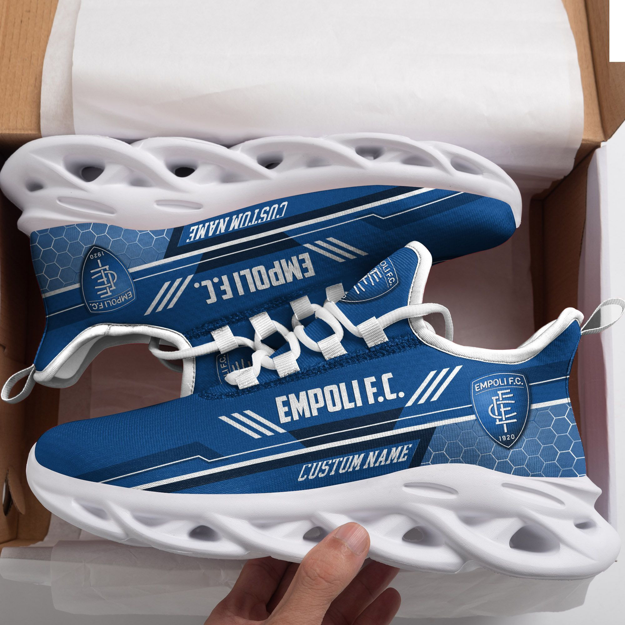 Denver Broncos Custom Personalized Max Soul Sneakers Shoes