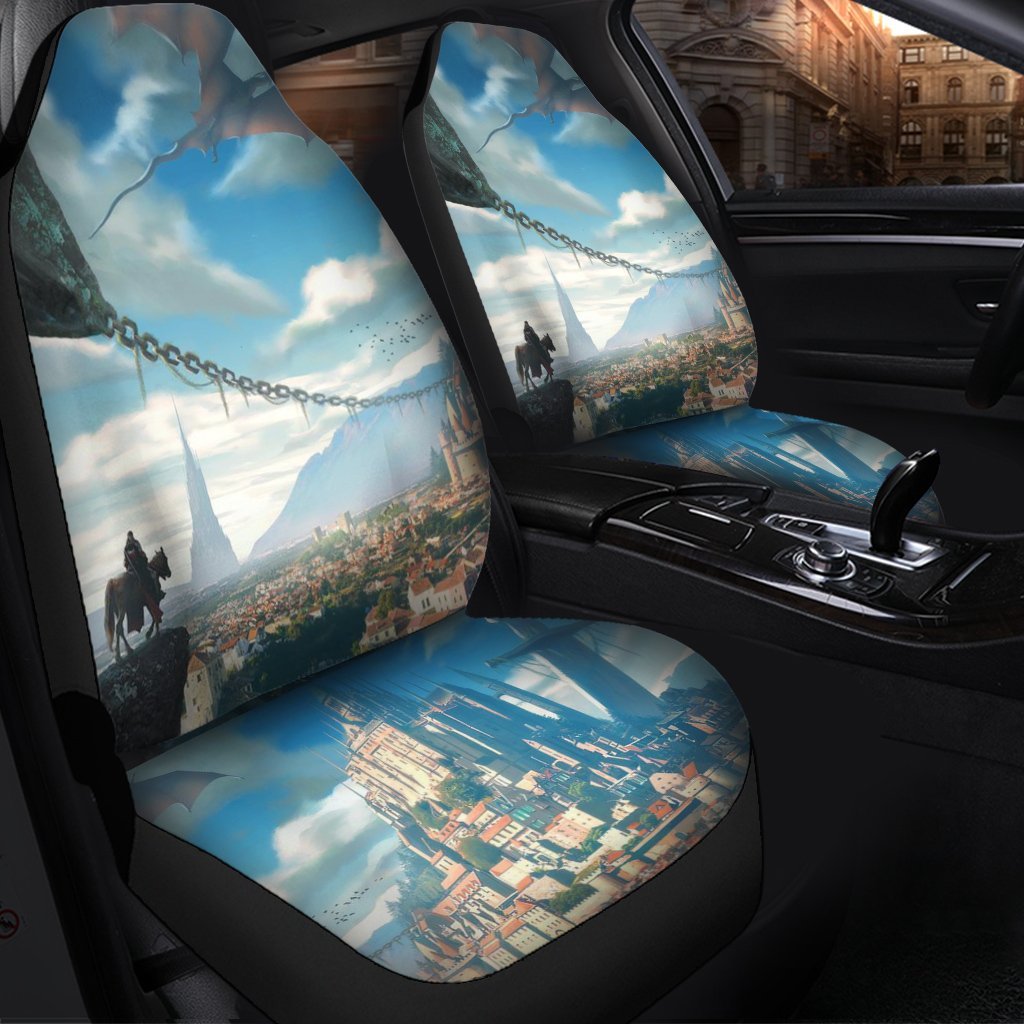 Broly And Friends Seat Cover