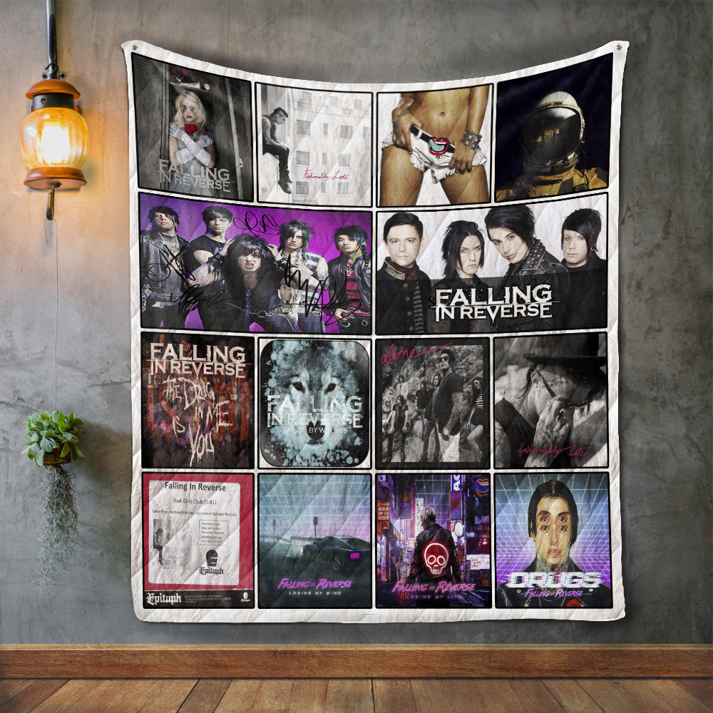 Tim Burton Quilt Blanket