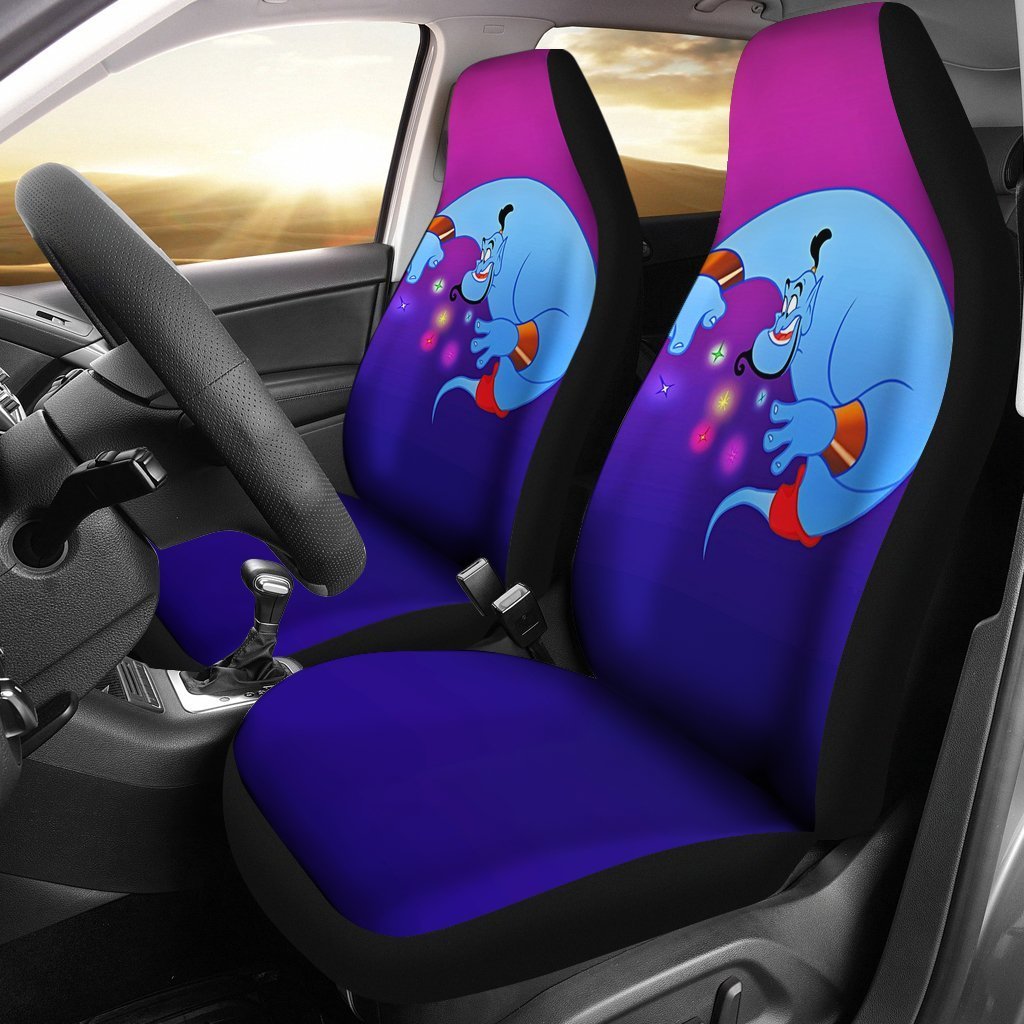 Snow White And 7 Shorties Car Seat Cover ( Set of 2)