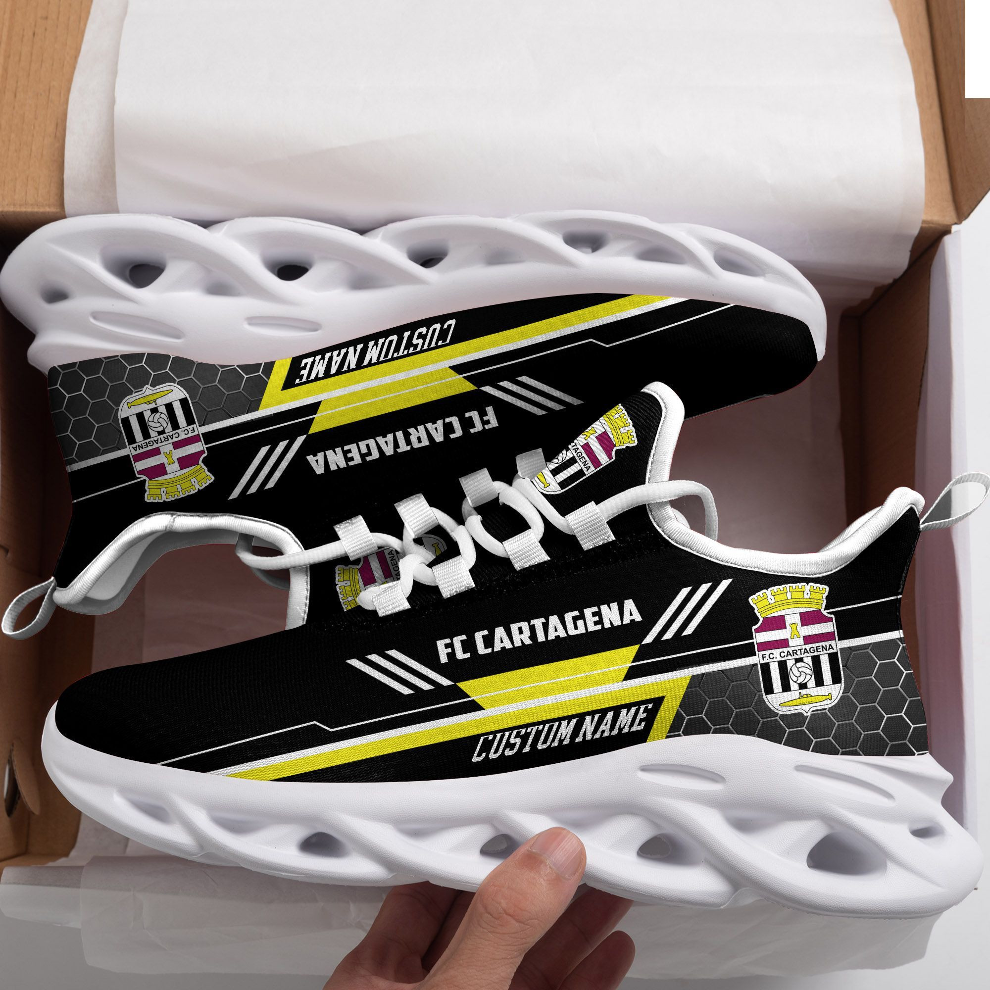 Duke Blue Devils Team Custom Personalized With Name Max Soul Sneakers Shoes