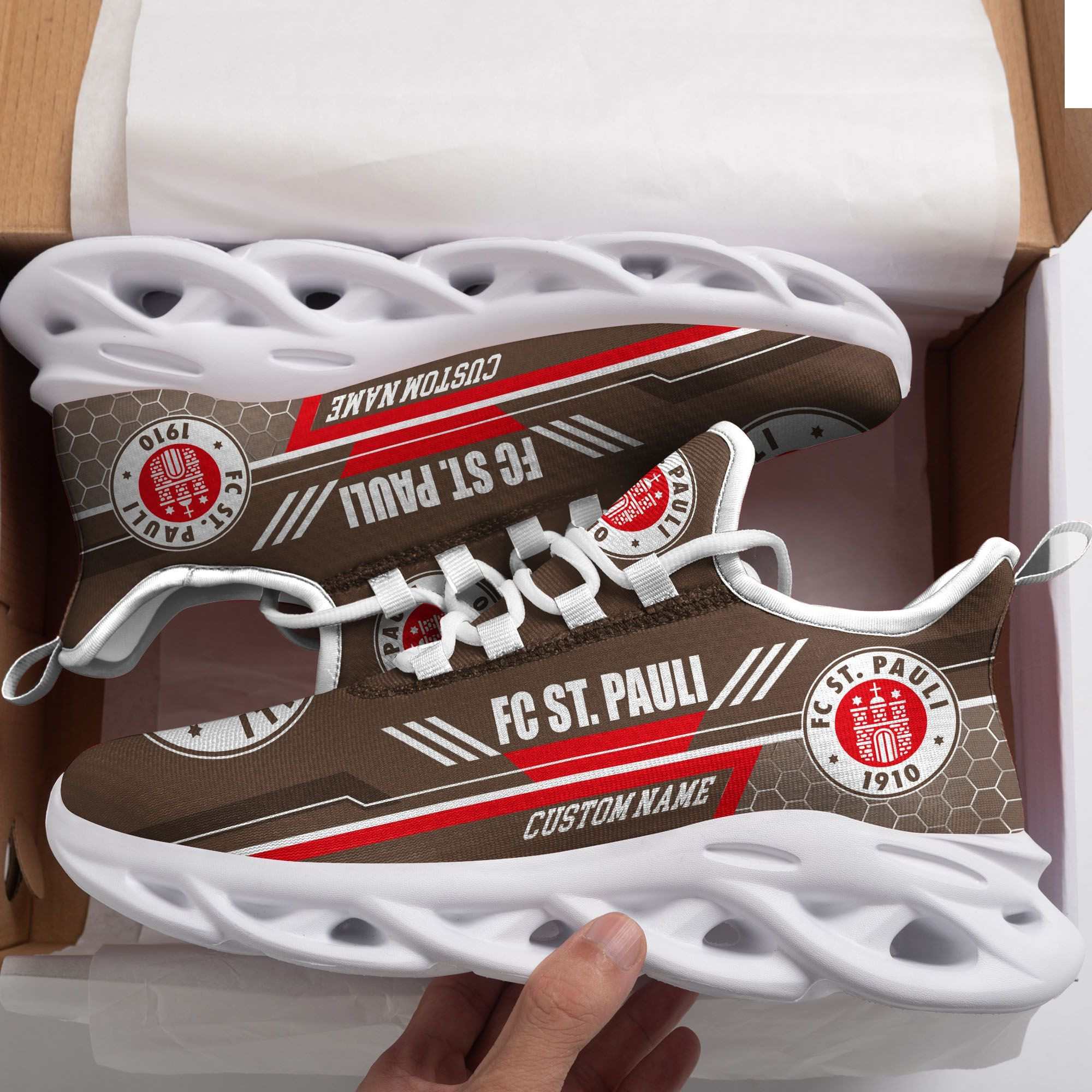 Kansas City Chiefs Max Soul Sneakers Shoes