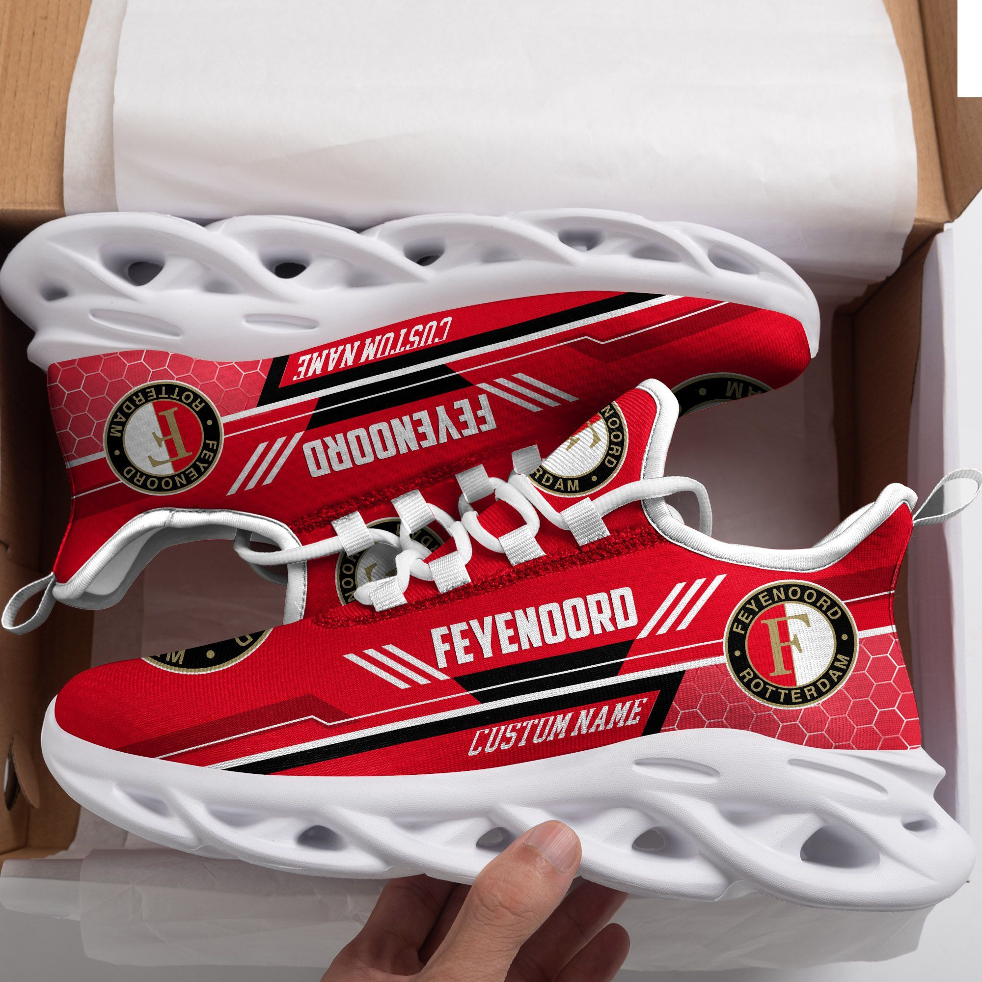 Atlanta Falcons Max Soul Sneakers Shoes