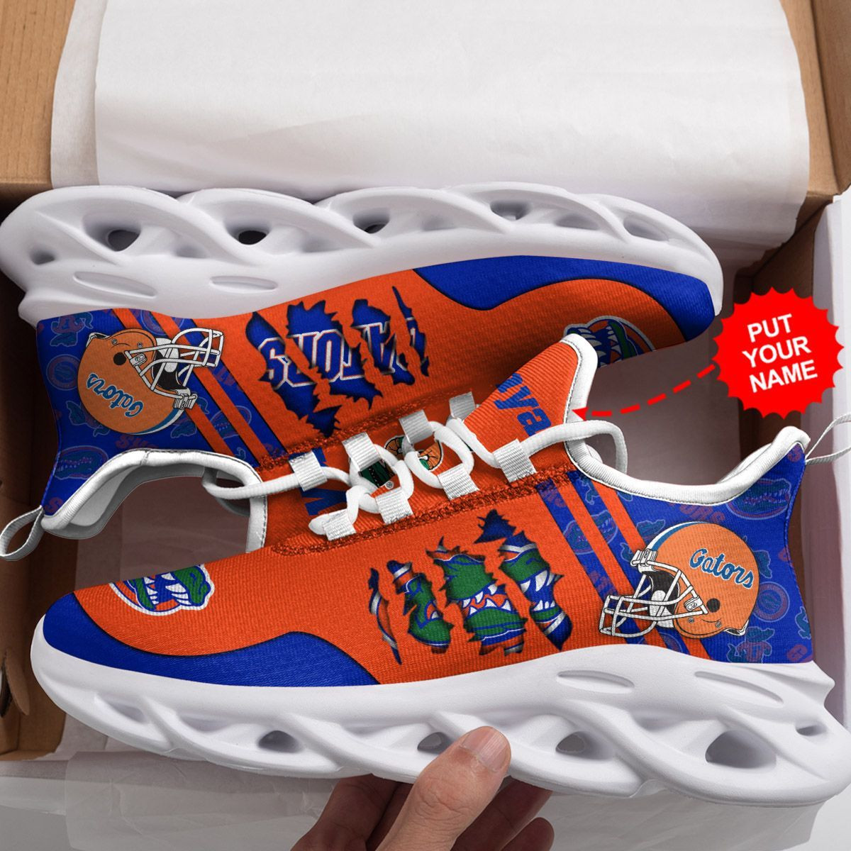 Duke Blue Devils Max Soul Sneakers Shoes