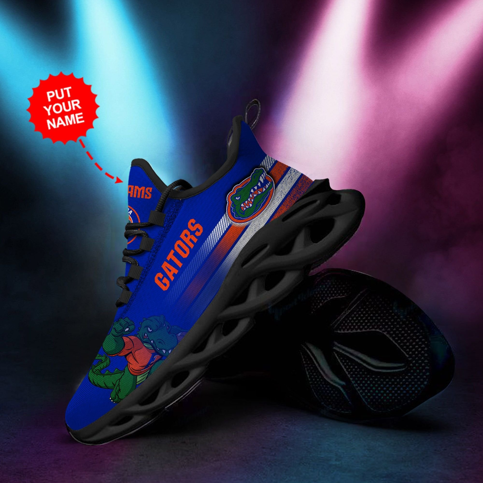 Connecticut Huskies Custom Personalized Max Soul Sneakers Shoes