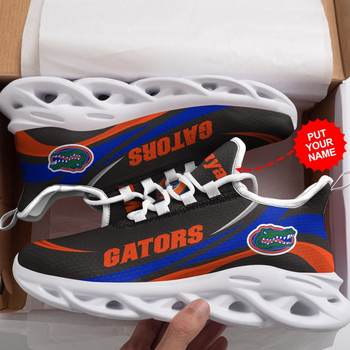 Clemson Tigers Max Soul Sneakers Shoes