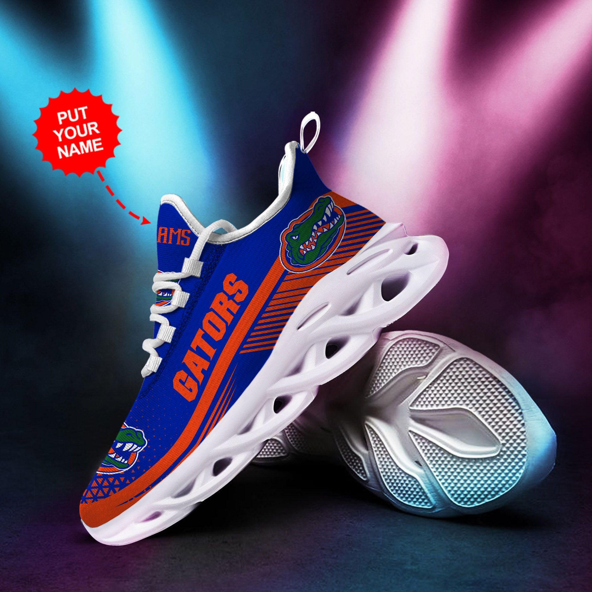 Los Angeles Rams Custom Personalized Max Soul Sneakers Shoes