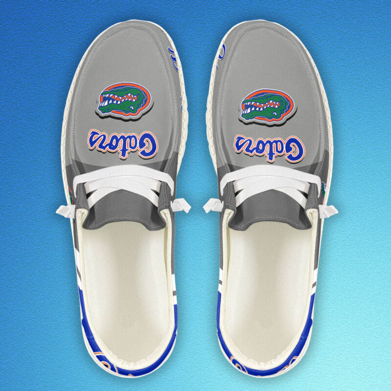 Detroit Lions Personalized Hey Dude Sports Shoes - Custom Name Design
