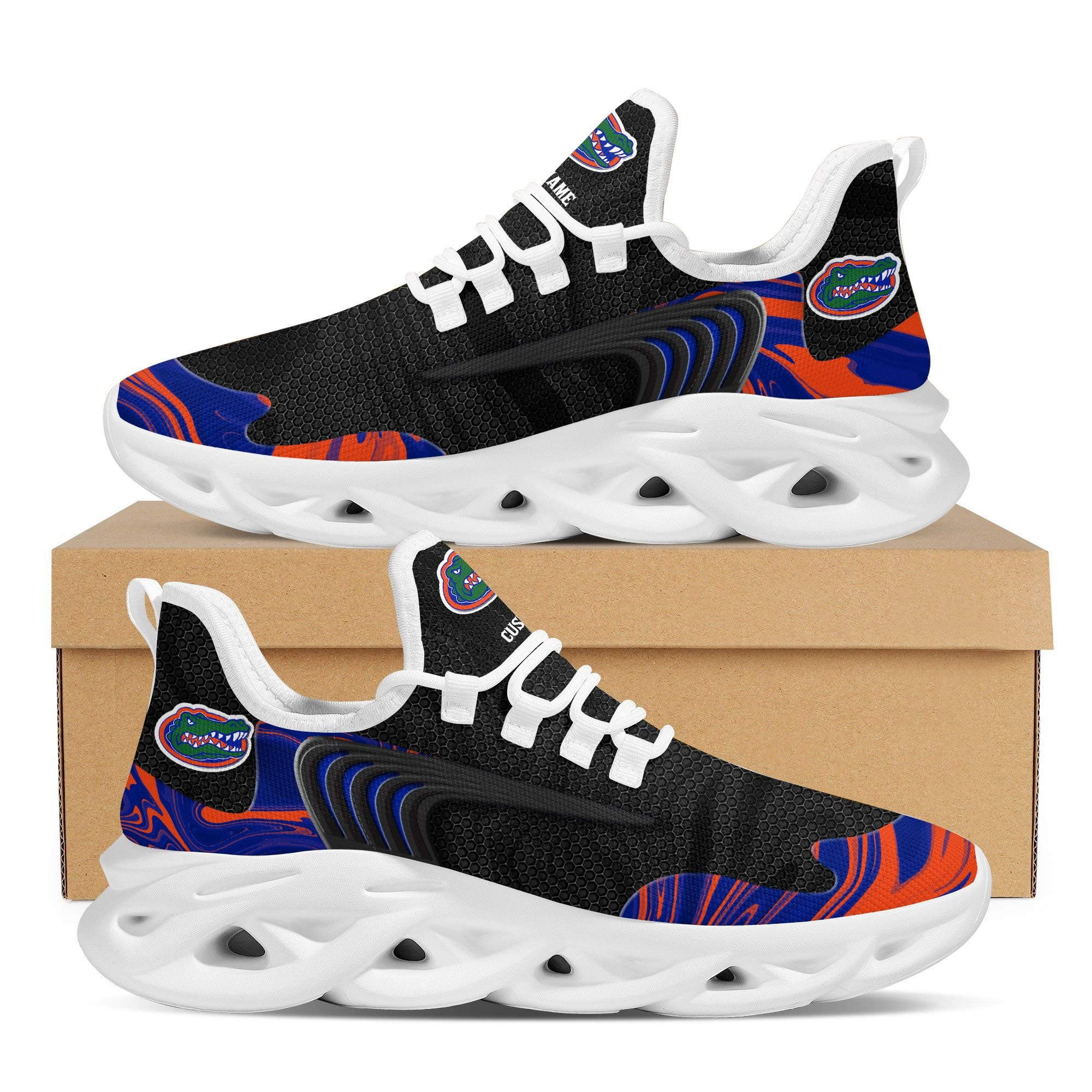 Miami Marlins Mascot Custom Name Personalized Max Soul Sneakers