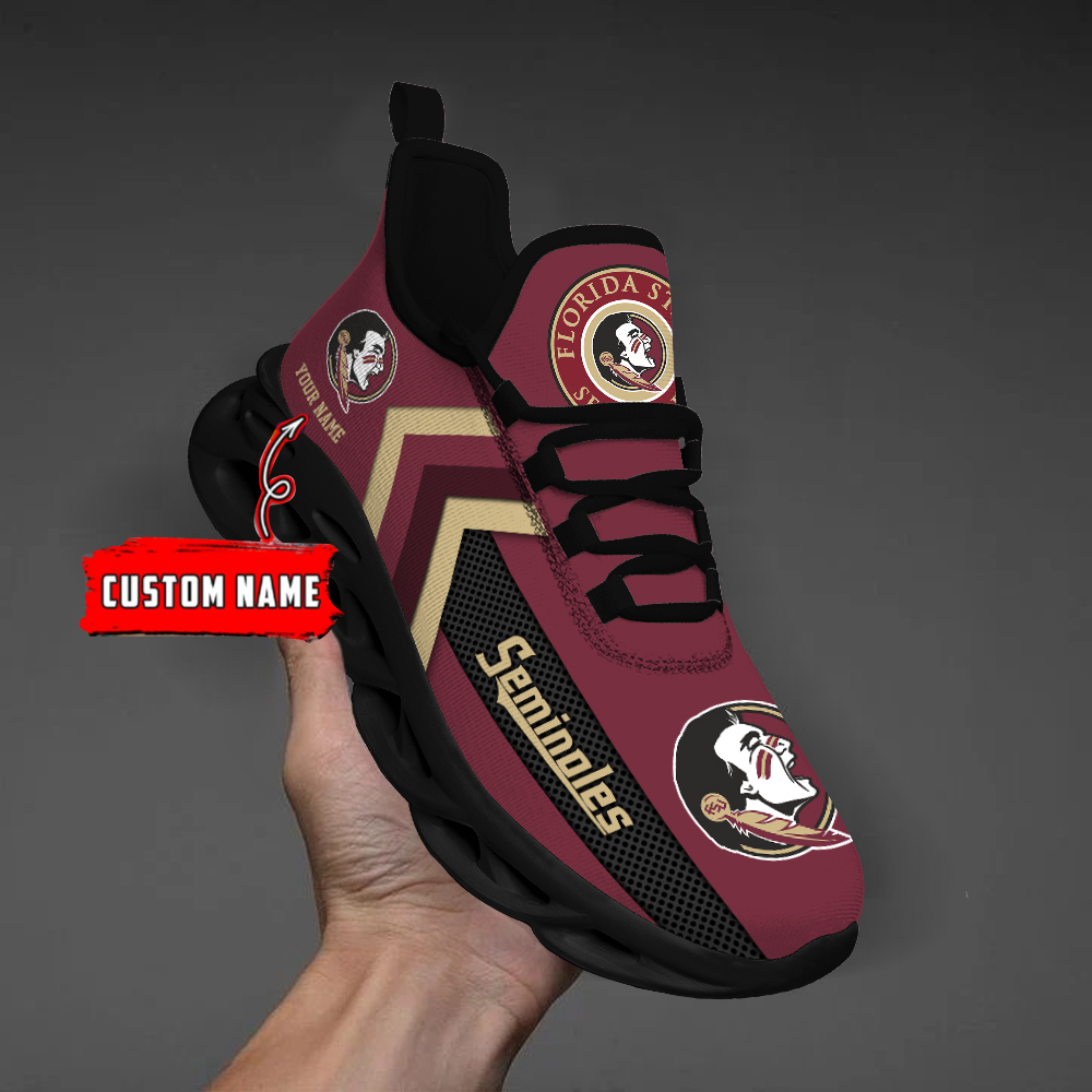 Iowa State Cyclones Personalized Custom Name Max Soul Shoes DS003