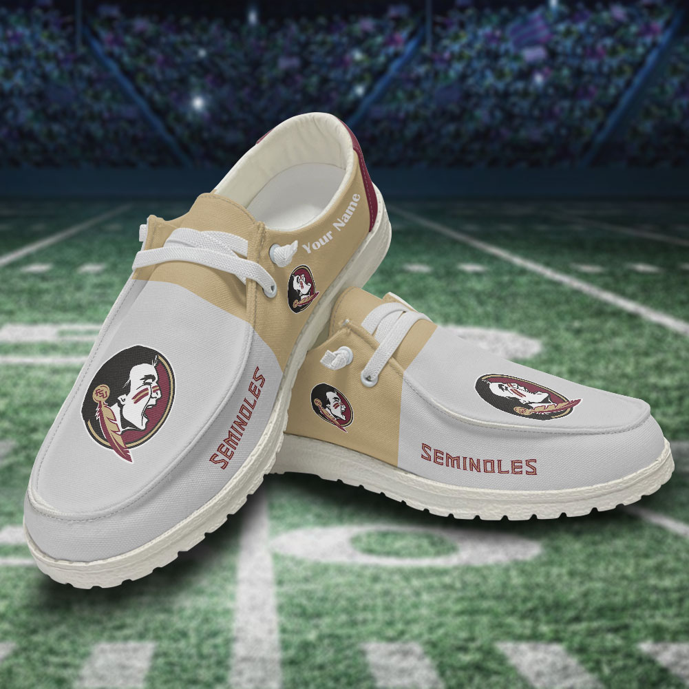 Iowa State Cyclones Personalized Hey Dude Sports Shoes - Custom Name Design